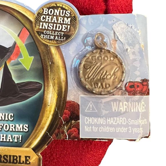 Disney Oz The Great And Powerful Theodora’s Reversible Black Witch Hat Riding Ha - Picture 4 of 7